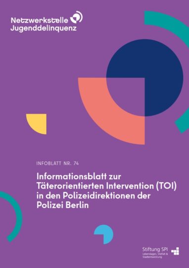 Infoblatt 74: Täterorientierte Intervention (TOI) in Berlin
