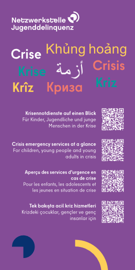 NeJu Krisennotdienste Übersichtsflyer Sprachen